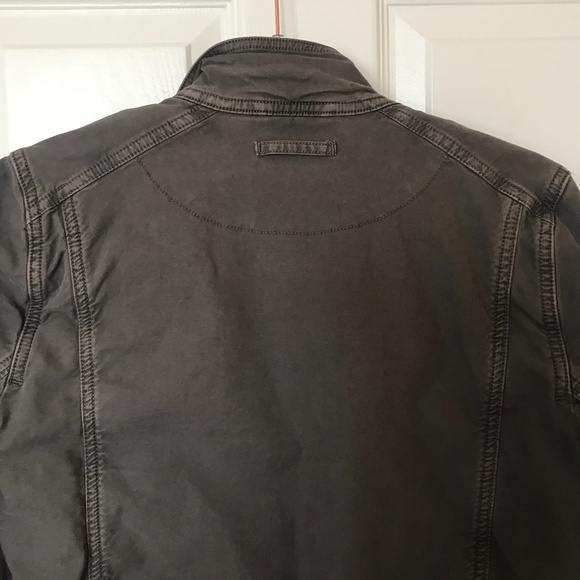 LUCKY BRAND Gray Utility Jacket Size Small - Picture 8 of 11
